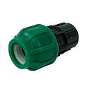 Муфта ПНД компрессионная переходная 20х1/2 ВР