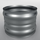 Адаптер для дымохода (ТиС) d115мм 0,8мм нержавеющая сталь AISI 430