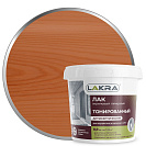 Лак воднодисперсионный тонированный Лакра орех 0,9кг