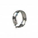 Хомут трубный для дымохода (ТиС) d150мм 0,5мм нержавеющая сталь AISI 430