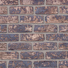 Кирпич ручной формовки М125 (Faber Jar) 215х102х65, коричнево-черный /372