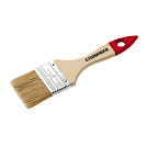 Кисть плоская Столичная (АКОР) светлая натуральная щетина, пластиковая ручка, 50х10мм
