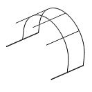 Вставка к теплице Дача 2х3х2,1м из трубы профильной оцинкованной 20х20х0,8мм