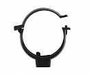 Хомут трубы водосточной пластиковый Элит (Альта-Профиль) d95мм, графитовый