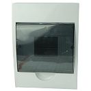 Щит распределительный навесной ЩРН-П-6 (IEK) 6 модулей, прозрачная крышка, пластик, IP40 (69554)