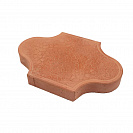 Плитка тротуарная "Рокко" (290х190х35) красная