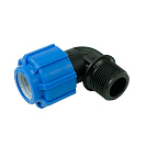 Угол ПНД компрессионный переходной 20х3/4 НР