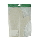 Рукавица для сауны, белая