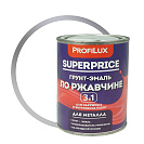 Грунт-эмаль 3в1 по ржавчине SUPERPRICE белый 0,9кг