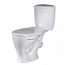 Унитаз-компакт Обь (Универсал) 360х650х785мм, белый, косой выпуск