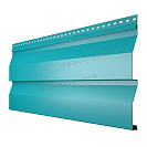 Сайдинг металлический 0,26м 0,4мм морская волна RAL5021