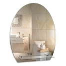 Зеркало Уют 49х58см с полочкой