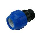 Муфта ПНД компрессионная переходная 25х3/4 НР