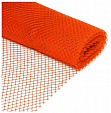 Сетка пластиковая заборная, ячейка 15х15мм, высота 1,0 м, длина 20м оранжевая