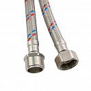 Гибкая подводка для воды 80 см, 1/2", вн/нар