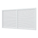 Решетка радиаторная ПВХ 600х1200мм белая