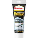 Жидкие гвозди Момент Монтаж Суперсильный, прозрачный, 185г