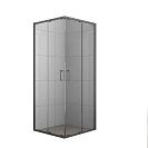 Душевое ограждение (BST/ODA) G8037 900х900х1950, квадрат, дверь раздвижная, серый профиль, прозрачное стекло
