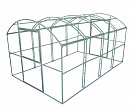 Каркас к теплице Крепче Эксклюзив прямые стенки 4х2,5х2,1м из трубы профильной оцинкованной 20х20х0,8мм