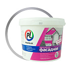 Краска фасадная Profilux PL-112А влагостойкая белая 7кг