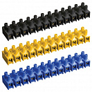 Зажим винтовой изолированный (клеммник) ЗВИ 1,5-4 мм2, 12 пар, ПВХ