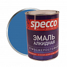 Эмаль ПФ-115 Specco ярко-голубая 0,8кг