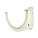 Кронштейн желоба водосточного пластиковый Элит (Альта-Профиль) d125мм, белый