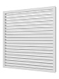 Решетка радиаторная ПВХ 600х600мм белая