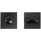 Завертка к ручкам Аллюр Арт BK-S2 BL, квадрат, черный