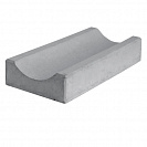 Плитка тротуарная Водосток (500х160х50) серая