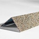 ТехноНИКОЛЬ (Hauberk) уголок металлический внешний (50х50х1250) серо-бежевый                              