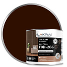 Эмаль ПФ-266 Лакра красно-коричневая 2кг