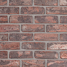 Кирпич ручной формовки М125 (Faber Jar) 215х102х65, черно-красный /372