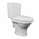 Унитаз-компакт Вест (Воротынск) 610х375х780мм, белый, косой выпуск