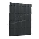 Профиль декоративный Монтерра Х 1,19м 0,45мм VikingMP, антрацитово-серый RAL7016