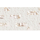 Панель ПВХ листовая 960х480мм Белая ракушка Граненый прямоугольник