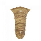 Плинтус ПВХ (Winart/Royce) - Угол внутренний 817 Дуб обыкновенный h58мм, уп. 2 шт