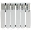 Радиатор алюминиевый 80/350, 6 секций, Royal Thermo Revolution, Россия