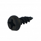 Саморез металл-металл ШСММ 3,5х11мм черный, 22шт