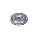 Шайба для сотового поликарбоната с уплотнителем D30мм оцинкованная, 50шт
