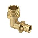 Угол аксиальный НР 16х1/2", латунь