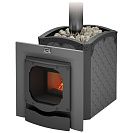 Печь банная чугунная Былина-18 с выносной топочной камерой