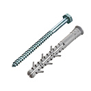 Дюбель фасадный TSX-S (Tech-Krep) 10х100мм, с шестигранной головкой, 50шт