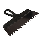 Шпатель (Korvus) фасадный зубчатый, пластмассовая ручка, 250мм, зуб 8х8мм (1205112)