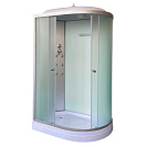 Душевая кабина BST/ODA 8037А(Левая) 800х1200х2150мм, душ, полочка, гидромассаж 6 форсунок, матовое стекло, низкий под.