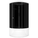 Душевая кабина Domani-Spa Simple-99 900х900х2180мм, душ, тонированное стекло, высокий под.