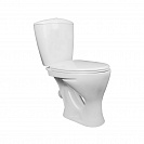 Унитаз-компакт Версия (Воротынск) 640х380х800мм, белый, косой выпуск