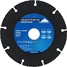 Диск отрезной алмазный сегментированный (Vertextools) по дереву/ламинату/пластику 125x22,2x2мм