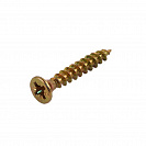 Саморез (шуруп) универсальный желтый ШУж 3х20мм, 30шт