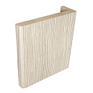 Наличник телескопический (La Stella) экошпон, Ясень Латте 70х8х2150мм (шип/паз 3мм)